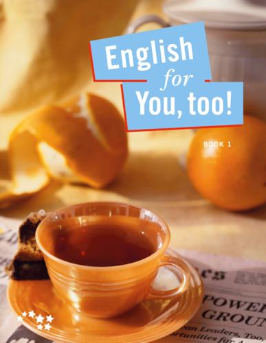 Kirjan kansikuva: English for You, too! Book 1