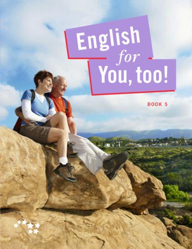 Kirjan kansikuva: English for You, too! Book 5