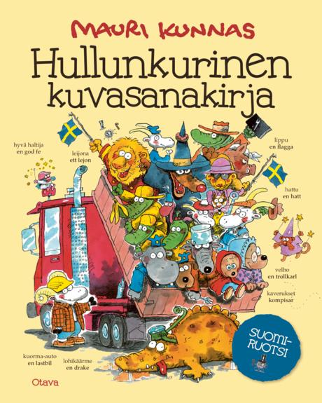 Hullunkurinen kuvasanakirja suomi-ruotsi