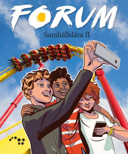 Kirjan kansikuva: Forum Samhällslära II