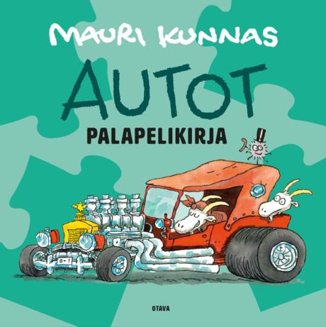 Autot-palapelikirja