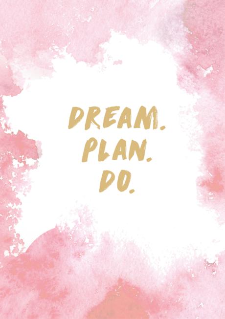 Planner Dream. Plan. Do.