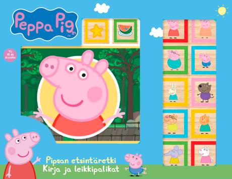 Pipsan etsintäretki – kirja ja leikkipalikat