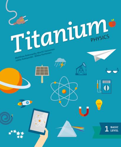 Kirjan kansikuva: Titanium – Physics and chemistry for lower secondary school