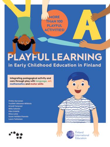 Kirjan kansikuva: Playful Learning in Early Childhood Education in Finland