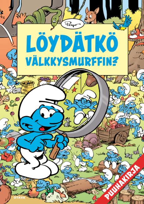 Smurffit – Löydätkö Välkkysmurffin? Puuhakirja