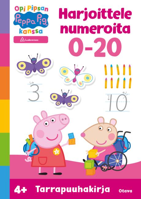 Opi Pipsan kanssa – Harjoittele numeroita 0-20