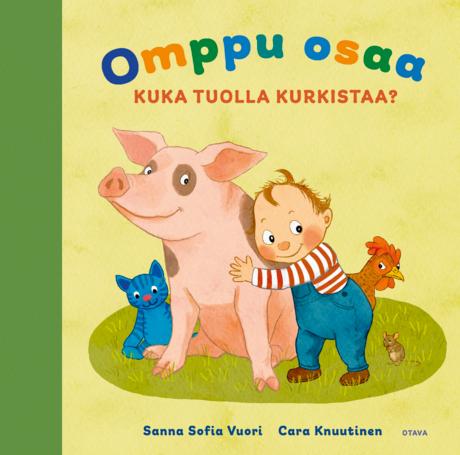 Omppu osaa. Kuka tuolla kurkistaa?