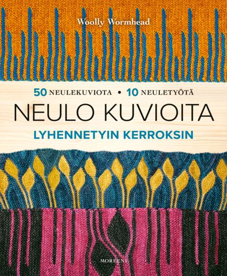 Neulo kuvioita lyhennetyin kerroksin